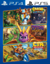 Crash Nitro Fueled + Crash Trilogy + Spyro Trilogy PS4 | PS5